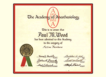 Academician Paul M. Wood